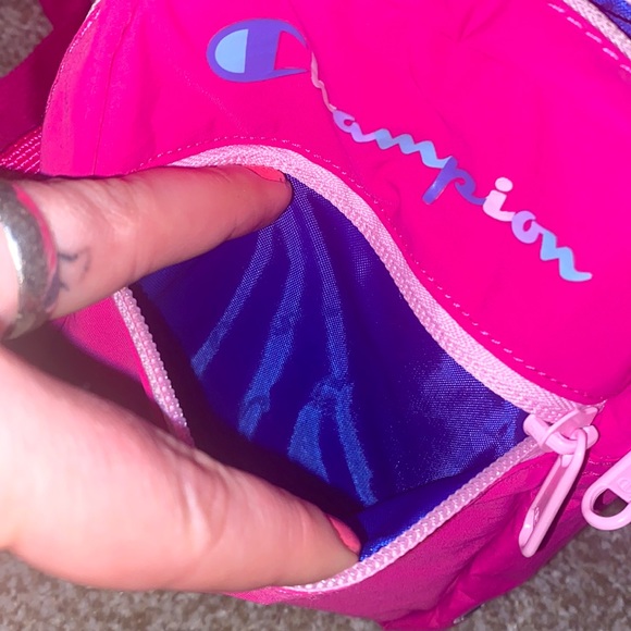 Hott Pink Mini Satchel - Picture 3 of 4